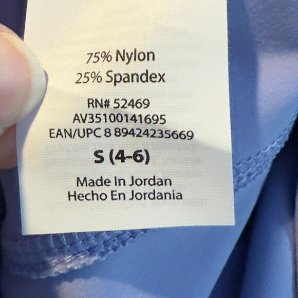 Avia Women's Small SoftSculpt Zip-Up Active Jacket Periwinkle Blue - Picture 6 of 6